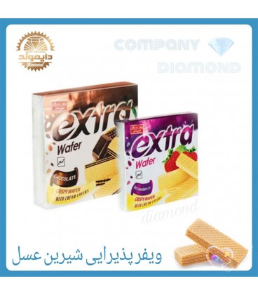 بيسكويت ويفر شيرين عسل پذيرايي 38گرم