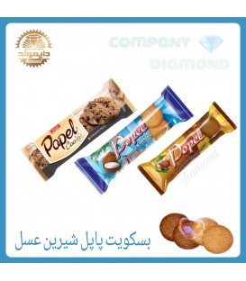 بيسكويت پاپل شيرين عسل زنجبيل كنجد80گرم