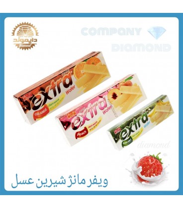 بيسكويت ويفر شيرين عسل مانژ 60گرم