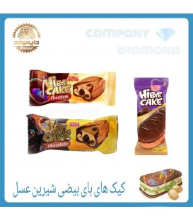 كيك هاي باي بيضي شيرين عسل 50گرم