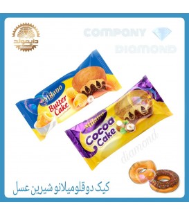 كيك دو قلو شيرين عسل ميلانو 60گرم