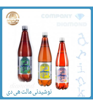 آبميوه گاز دار پت هي دي مالت 1ليتري