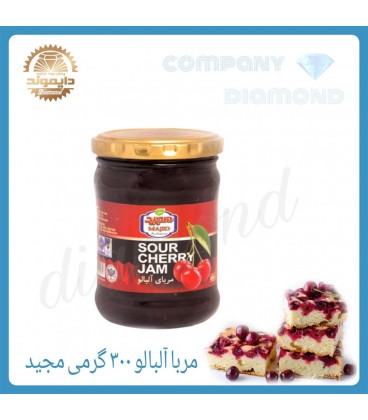 مربا البالو مجيد 300گرم شيشه اي