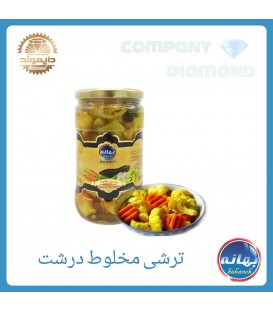 ترشي مخلوط بهانه درشت 900 گرم